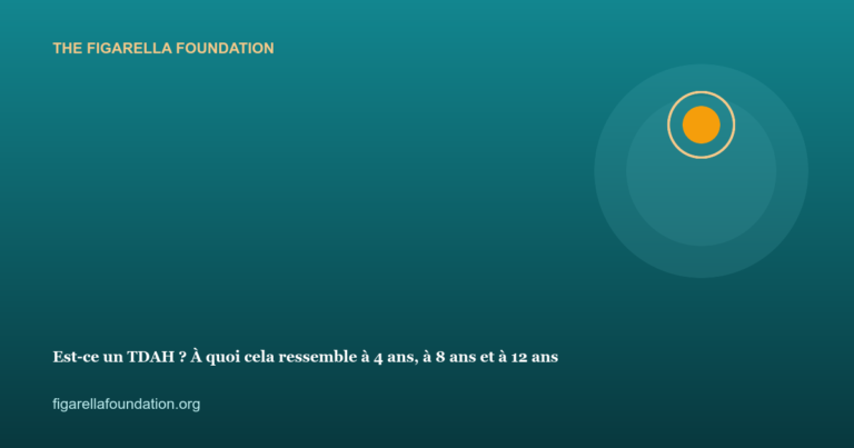 Est-ce un TDAH ? À quoi cela ressemble à 4 ans, à 8 ans et à 12 ans