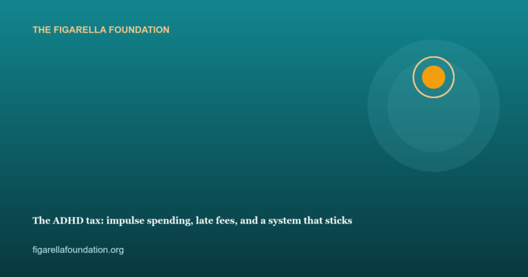 The ADHD tax: impulse spending, late fees, and a system that sticks