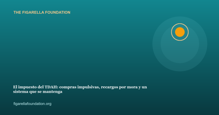 El impuesto del TDAH: compras impulsivas, recargos por mora y un sistema que se mantenga