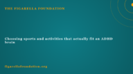 Choosing sports and activities that actually fit an ADHD brain